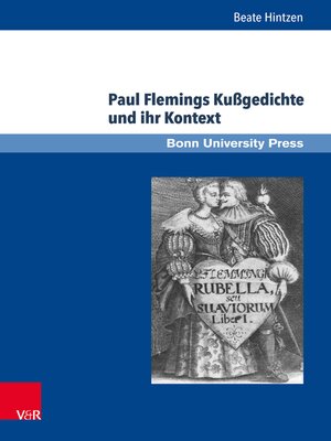 cover image of Paul Flemings Kußgedichte und ihr Kontext